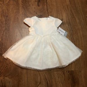 Brand New Carter’s White Dress Size 3 Months